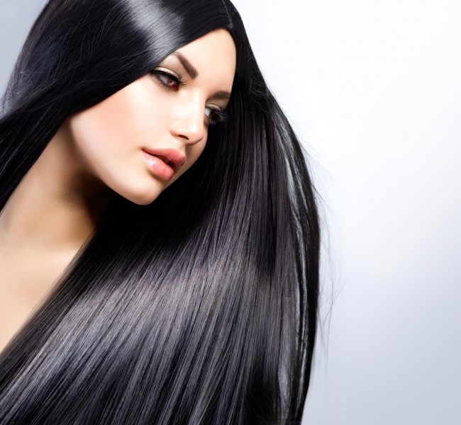 Dark Hair Shiny Coat